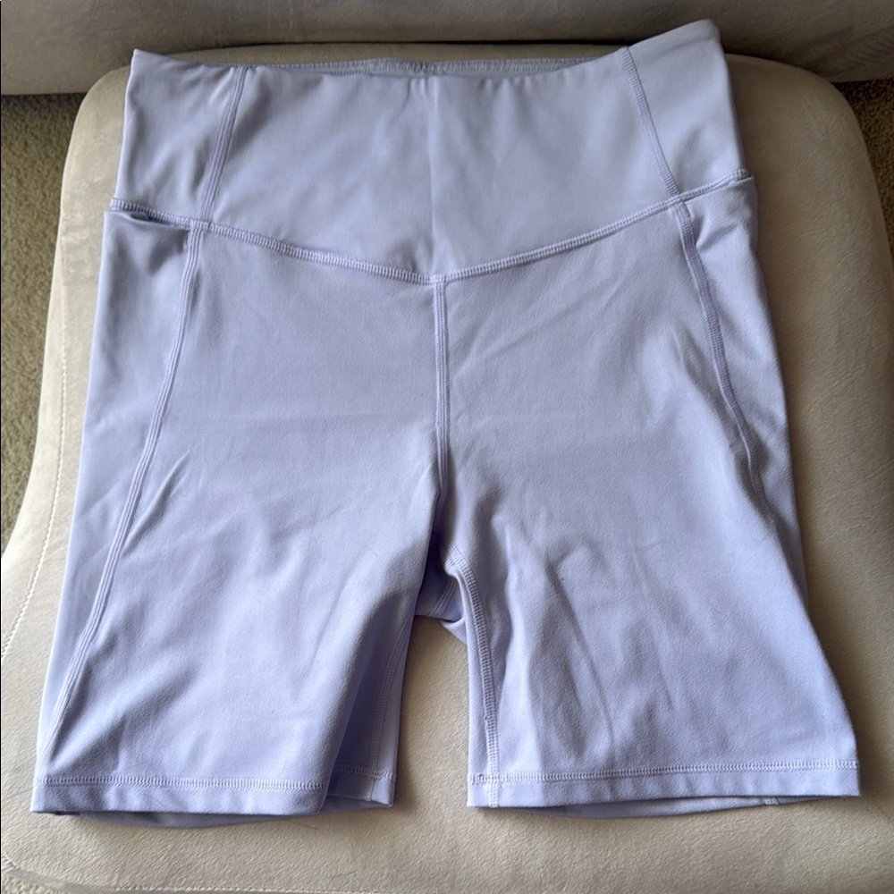 Zella High Waist Women Shorts - light Lavender